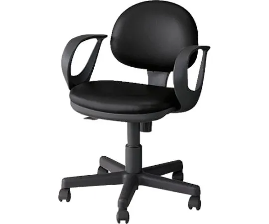 ナイキ（NAIKI） 事務用チェアー 80型 1脚 801GA-BK【大型商品の為代引不可】