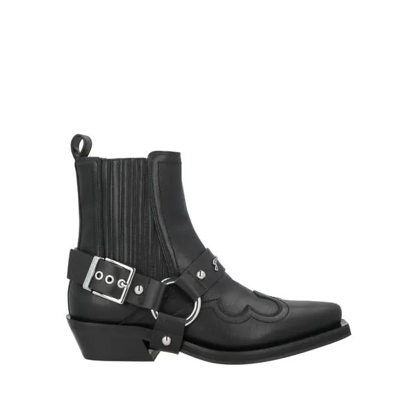 GANNI ガニー ブーツ シューズ レディース Ankle boots Black