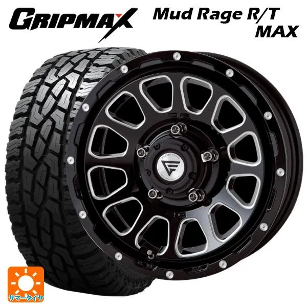 スズキ ジムニーノマド(JC74W)用 215/70R16 100/97R グリップマックス マッドレイジ RTマックス ホワイトレター デルタフォー