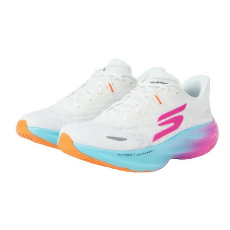 【抽選で3,000ポイント進呈・要エントリー 5/1 0:00 - 5/6 23:59】スケッチャーズ（SKECHERS）（レディース）ランニングシューズ ジョギングシューズ SKX AERO SPARK 172200-WMLT
