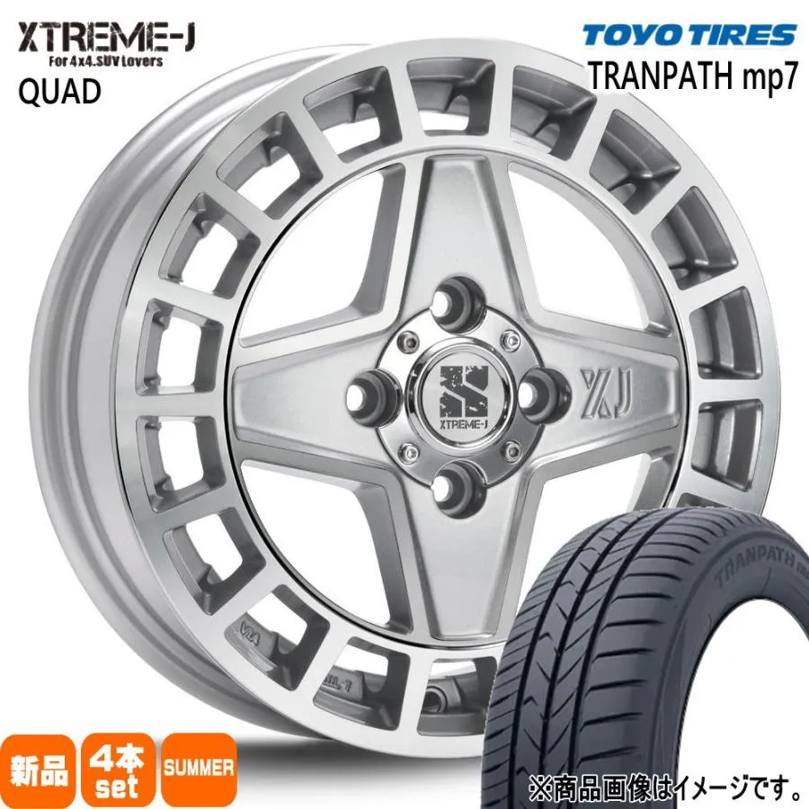 165/60R15  トーヨータイヤ TRANPATH mp7 夏用 サマータイヤ XTREME-J QUAD 軽自動車 ハスラー デリカミニ4WD ハイゼット