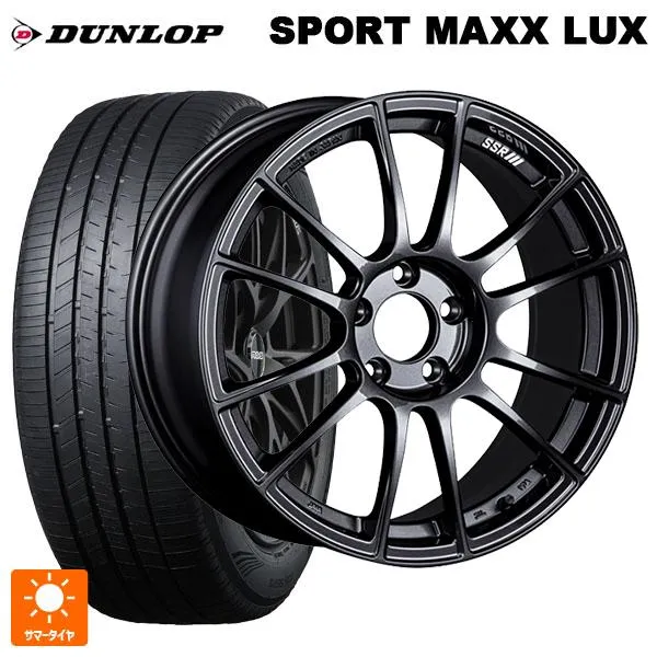 送料無料 サマータイヤホイールセット 225/55R19 103V XL ダンロップ スポーツ マックス ラックス タナベ SSR GT X04 19