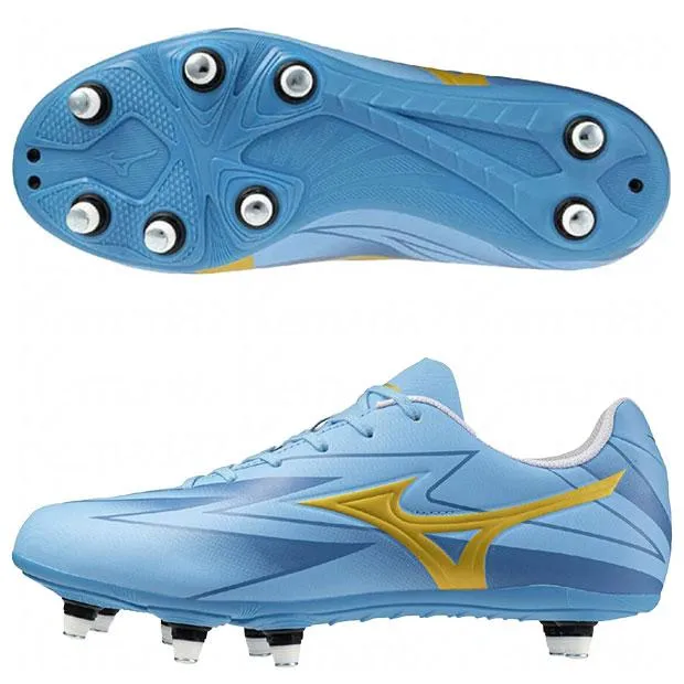 爆買!! ワイタンギ CLUB ユニティスカイブルー×ゴールド 【MIZUNO|ミズノ】ラグビースパイクr1ga261025