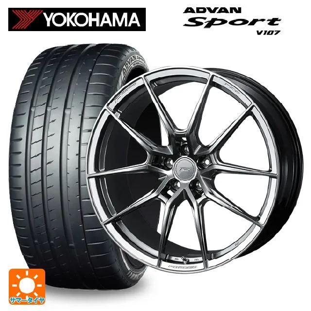 レクサス LM(TAWH15W)用 245/40R21 100Y XL ヨコハマ アドバンスポーツ V107 正規品 エフゼロ FZ-6