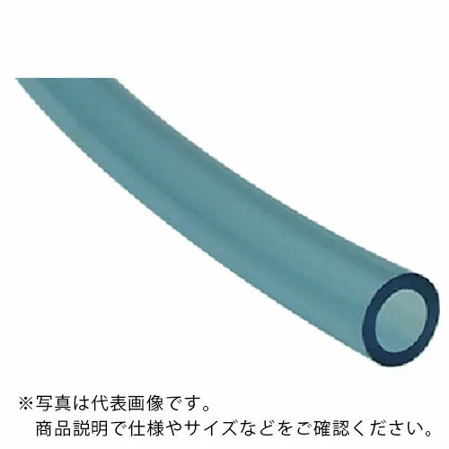 チヨダ ( 千代田通商 ) ポリウレタンチューブ TEタッチチューブ 16mm/100m クリアブルー ( TE-16-100 CBL )
