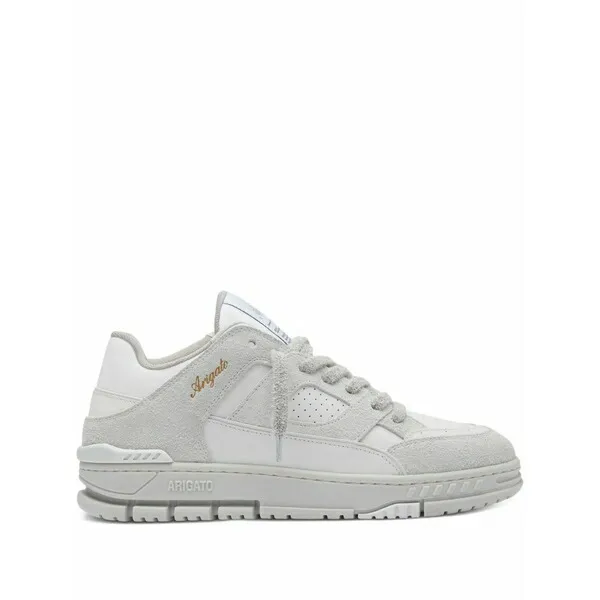 アクセルアリガト メンズ スニーカー シューズ Area lo leather sneakers White