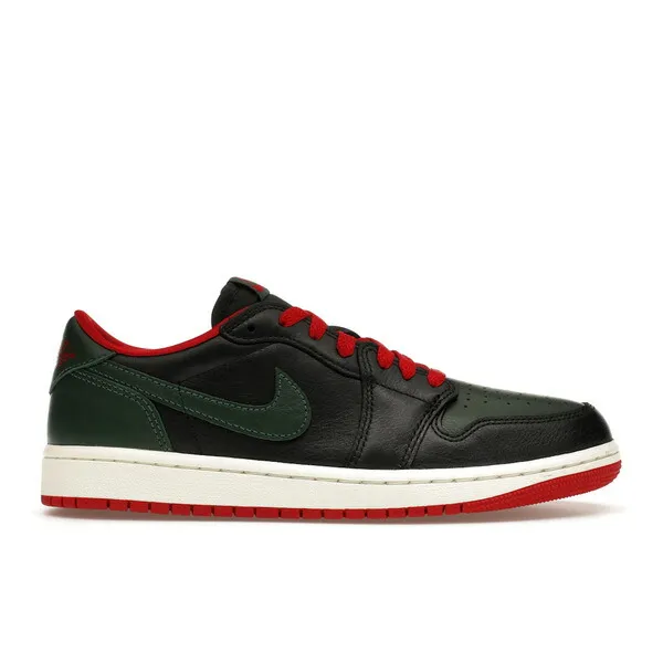 Jordan ジョーダン レディース スニーカー  【Jordan 1 Retro Low OG Gorge Green Varsity Red (Women)】  サイズ US_7.5(24.5cm) Black/Gorge Green/Varsity Red/Sail