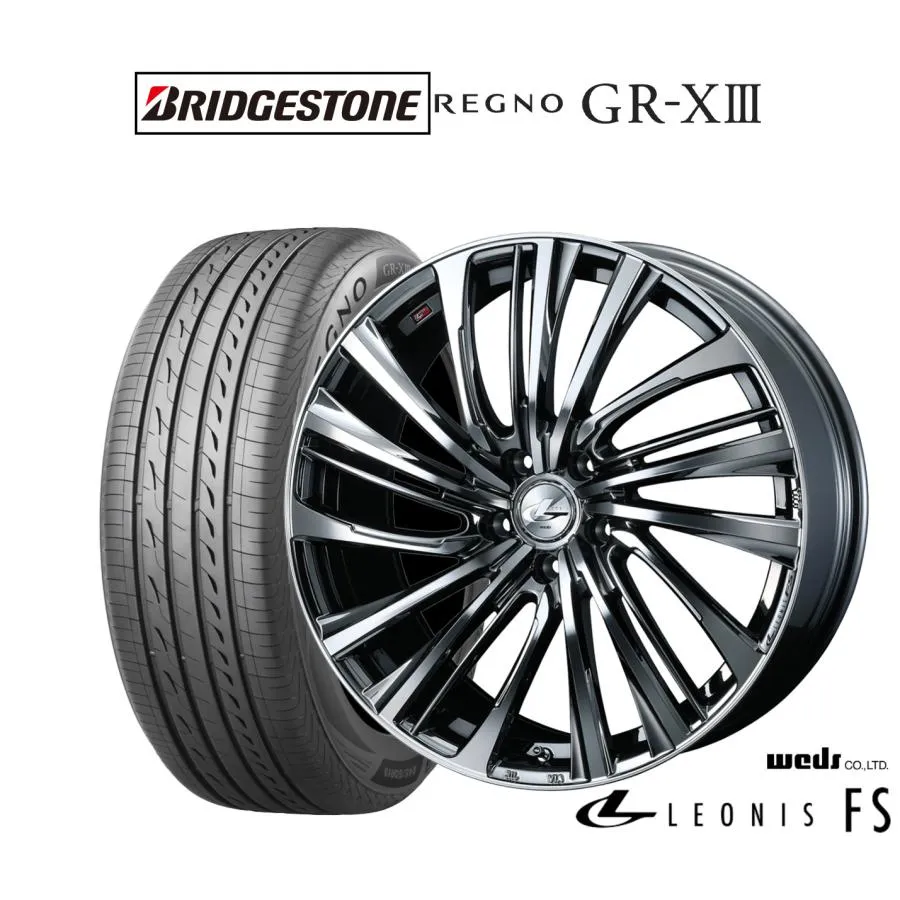 サマータイヤ ホイール4本セット ウェッズ レオニス FS ブリヂストン REGNO レグノ GR-XIII(GR-X3) 235/45R18