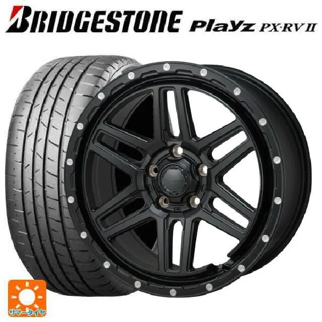 送料無料 サマータイヤホイールセット 205/60R16 96H XL ブリヂストン プレイズ PX-RV2 正規品 ジャパン三陽 ハイブロック エル