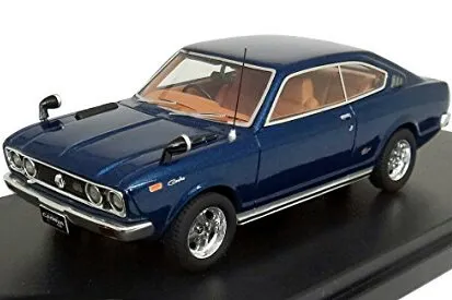ハイストーリー 1/43 トヨタ カリーナ 2000GT ハードトップ 1973 ブルーHi-Story 1:43 Toyota CARINA 2000GT Hard Top 1973 Blue