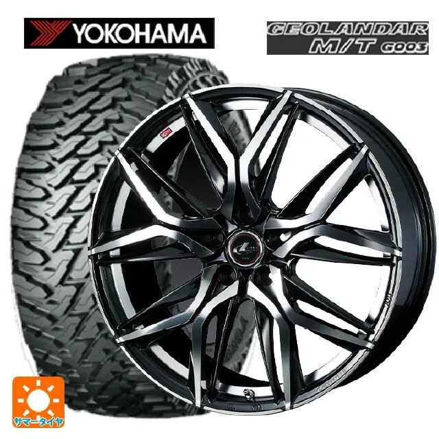トヨタ RAV4(50系)用 225/70R16 103S ヨコハマ ジオランダー M/T G003 正規品 レオニス LM