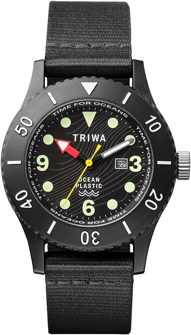 トリワ TRIWA 腕時計 メンズ レディース タイムフォーオーシャンズ サブマリーナ ブラック TIME FOR OCEANS SUBMARINER TFO206-CL150112