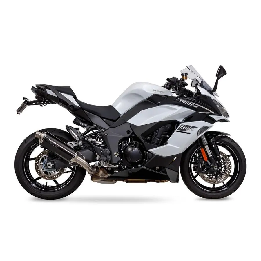 モリワキ 01810-6R253-10 スリップオン エキゾースト MXR Ninja1100SX 20-22/23-24 Ninja1100SX/SE 25- BP-χ ブラックパールカイ マフラー ニンジャ
