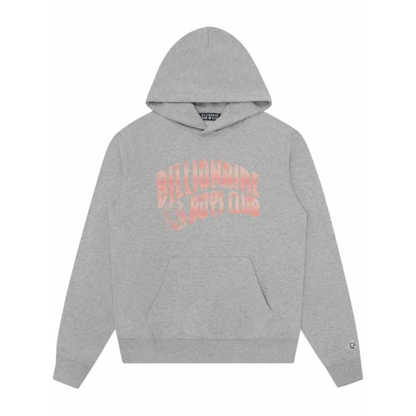 ビリオネアボーイズクラブ メンズ パーカー・スウェットシャツ アウター Classic curve logo hoodie Grey