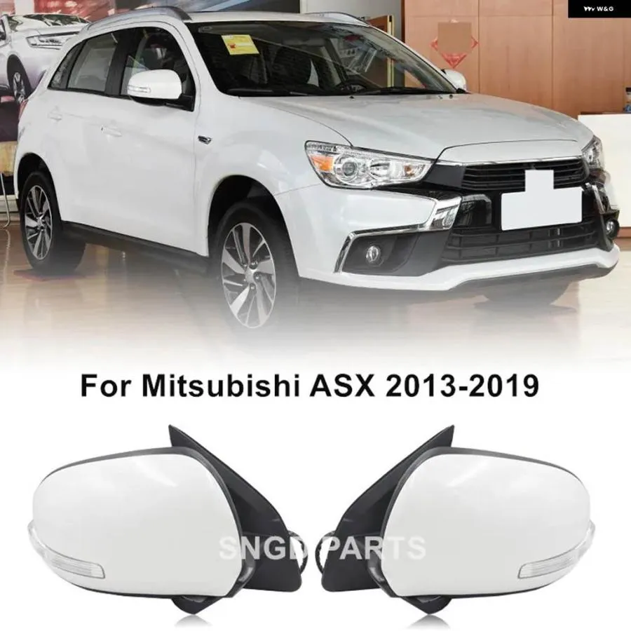並行輸入品 三菱 ASX RVR 2013-2019 アセンブリ ドアウィングサイドミラー 9ピン 自動 折りたたみ 機能