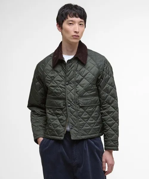 ブルゾン アウター Barbour Spey Quilted Blouson（バブアー スペイ キルティング ブルゾン） メンズ