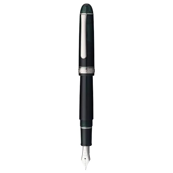 プラチナ万年筆 万年筆 #3776 センチュリーロジウム ローレルグリーン 中字 PNB-18000CR #41-3 本体