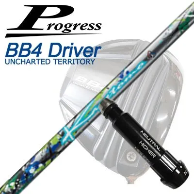 プログレス BB6/BB4/BB4 SB-01ドライバー用純正スリーブ付シャフトカゼトモProgress BB6/BB4/BB4 SB-01 Driver用純正スリーブ付シャフト Kazetomo
