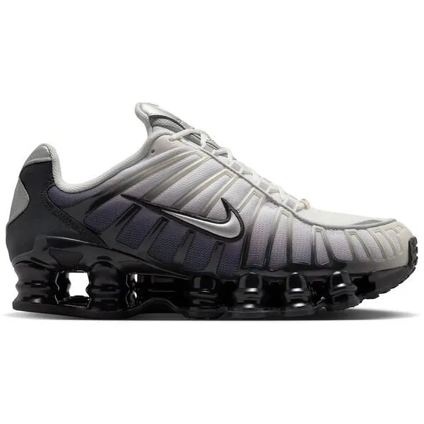 Nike ナイキ レディース スニーカー Nike Shox TL Off Noir Metallic Silver (Women's) 【サイズ US_8.5(25.5cm)】
