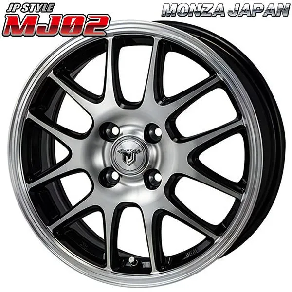 オールシーズンタイヤ ホイールセット 195/50R16インチ 4H100 MONZA JPスタイル MJ02 ハンコック キナジー 4S2 H750