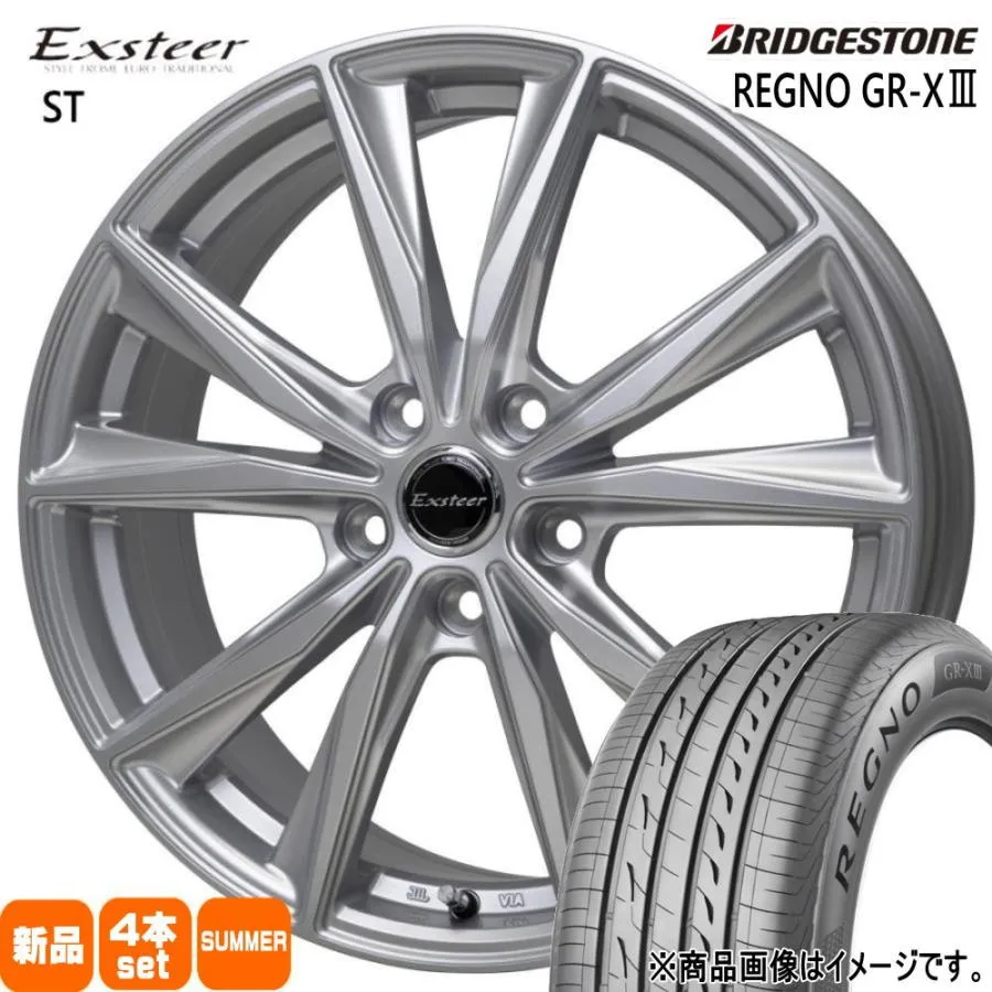 60系 プリウス  ブリヂストン 195/50R19 88H REGNO GR-X3 夏用 サマータイヤ Exsteer ST