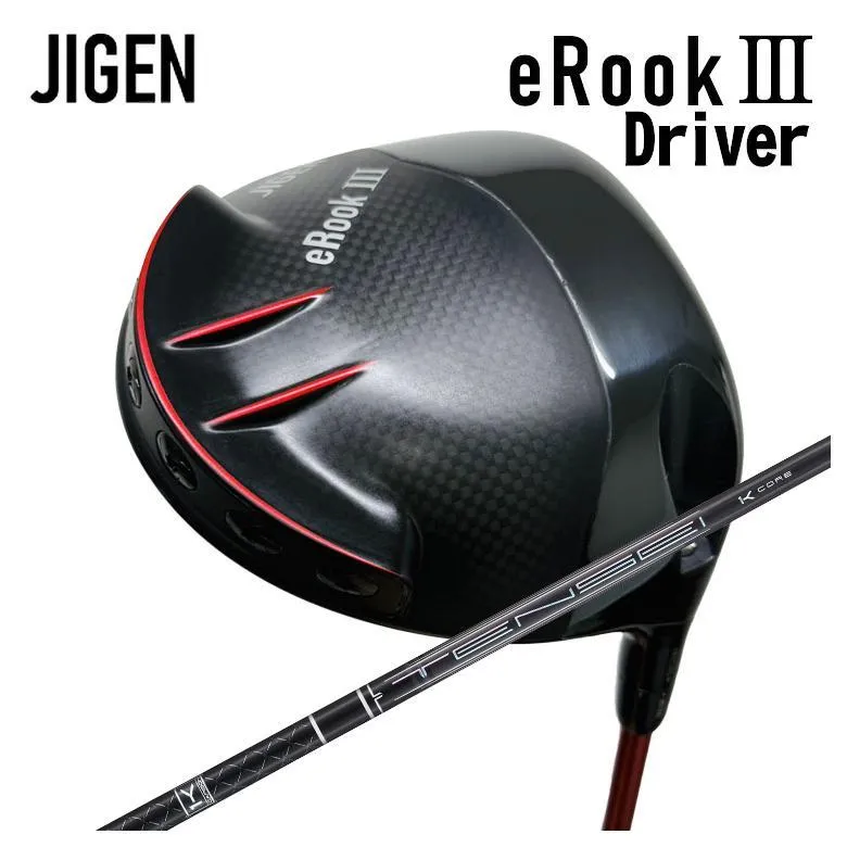 【特注カスタムクラブ】JIGEN ジゲン eROOKIII イールックスリー ドライバー 三菱ケミカル TENSEI Pro ブラック Black 1K シャフト