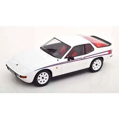 KK Scale 1/ 18 Porsche 924 Martini 1985 white/ red/ blue(KKDC180722)ミニカー 返品種別B