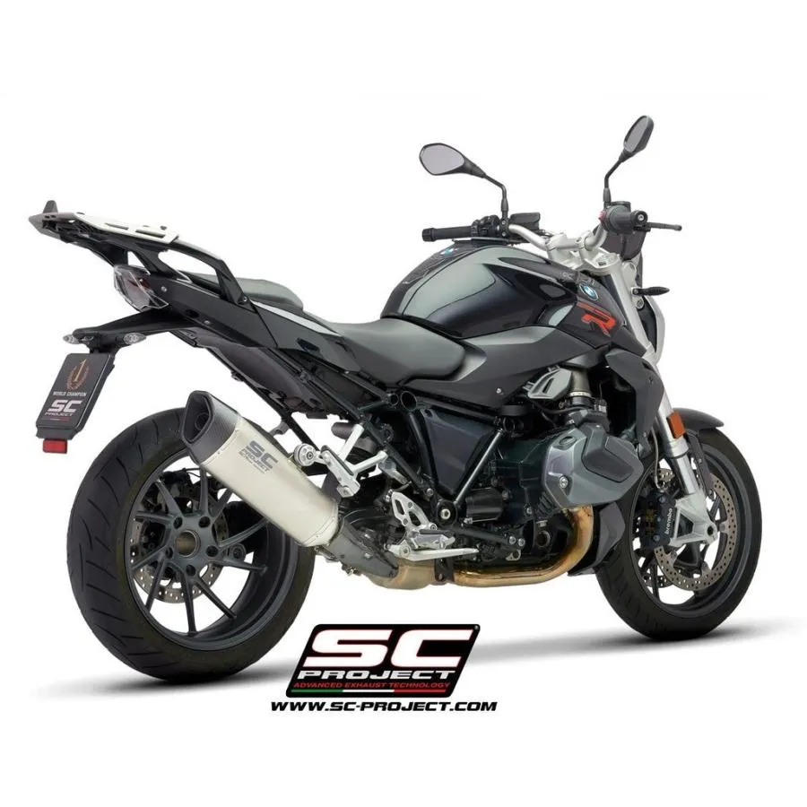 SC-PROJECT SCプロジェクト SC1-R スリップオンサイレンサー【公道走行可】 本体材質：チタン R 1250 RS BMW スリップオンマフラー マフラー
