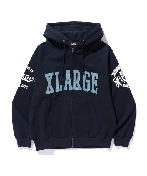 パーカー RAGLAN ZIP UP HOODED SWEATSHIRT メンズ レディース