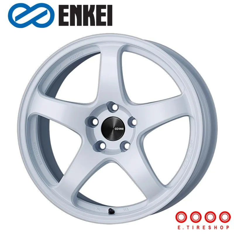 エンケイ PF05 17×8.0J PCD100 5H INSET+38 ボア径φ75 ホワイト W 17インチ ENKEI パフォーマンスライン ホイール 単品1本