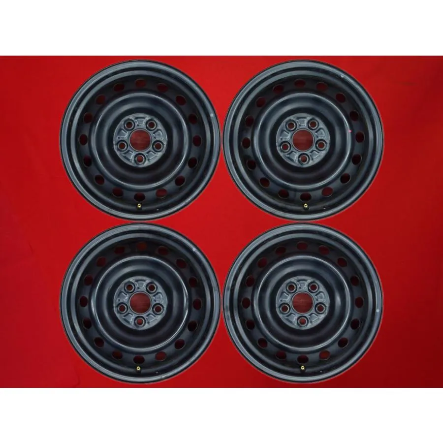 【激安 4本セット】トヨタ アリオン/プレミオ 260系 純正 スチール 鉄ホイール 鉄チン 中古品 15インチ 6J +45 PCD100 5穴 ハブ径Φ54 cc15