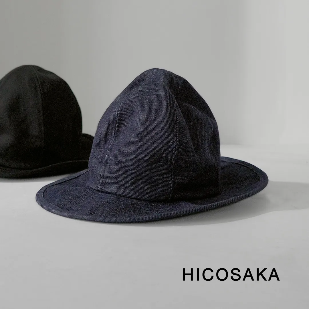 HICOSAKA（ヒコサカ） 13オンスデニム マウンテンハット 日本製 / メンズ 帽子