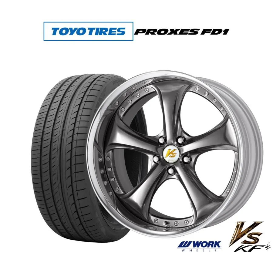 サマータイヤ ホイール4本セット ワーク VS KFシャープ トーヨータイヤ プロクセス PROXES FD1  245/35R21