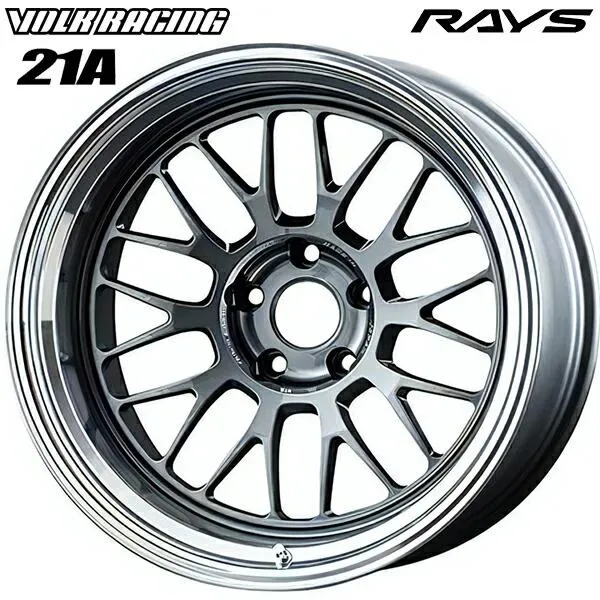 サマータイヤ ホイールセット 225/55R18インチ 5H114.3 RAYS レイズ ボルクレーシング V21A VC ヨコハマ ブルーアース RV-03