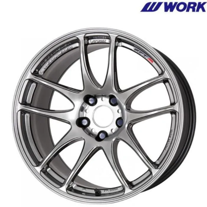 245/50R19 WORK EMOTION CR Kiwami グリミットシルバー 19インチ 5穴 100 114.3 8.5J サマータイヤ ホイール4本セット