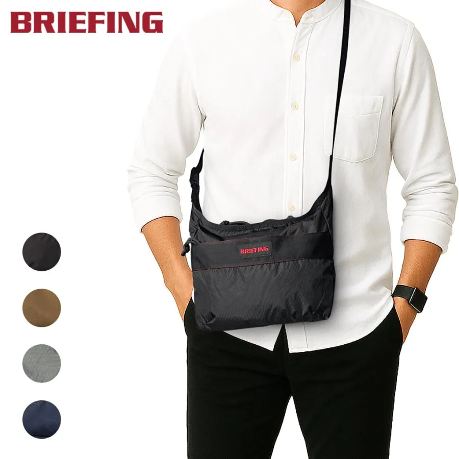 ブリーフィング ソリッドライト ライトサコッシュ BRIEFING SOLID LIGHT BRA253L30 LIGHT SACOCHE RC サコッシュ ショルダーバッグ レジャー ブランド 正規品