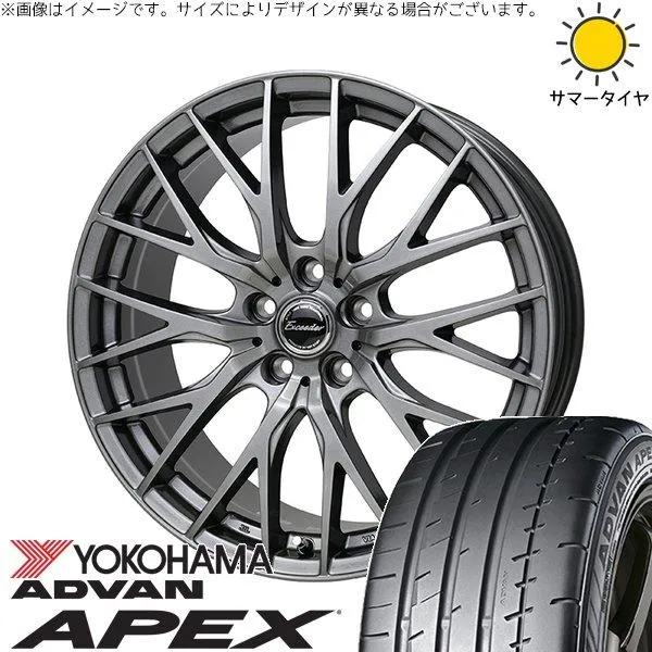 30アルファード 235/50R18 ホイールセット | アドバン APEX V601 \u0026 エクシーダー E05-2 18インチ 5穴114.3