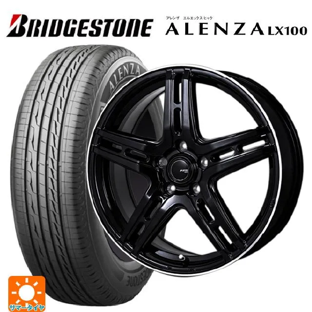 送料無料 サマータイヤホイールセット 215/60R17 96H ブリヂストン アレンザLX100 正規品 # ジャパン三陽 ジェーピースタイル R5