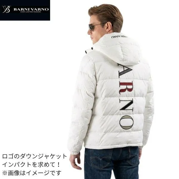 バーニヴァーノ ダウンジャケット baw-ndb5101 BZ BARNI VARNO カジュアル 秋 冬 プレゼント ギフト  2024aw 30代 40代 50代 60代 ホワイト バーニバーノ