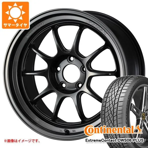 サマータイヤ 225/40R18 92Y XL コンチネンタル エクストリームコンタクト DWS06 プラス ウェッズスポーツ TC105X DSR 8.5-18