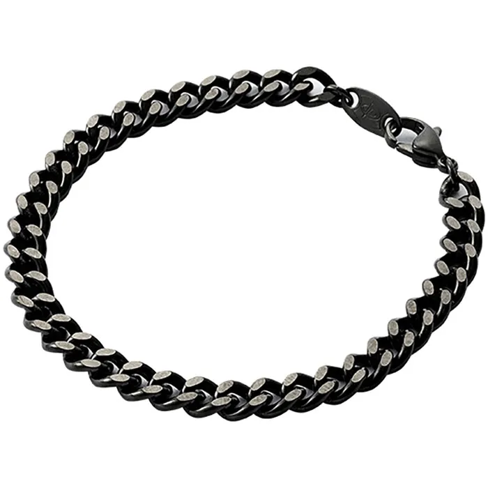 ファイテン メンズ レディース 炭化チタンチェーンブレス LL 21cm アクセサリー ブレスレット チタンチェーンシリーズ 送料無料 phiten TC665029