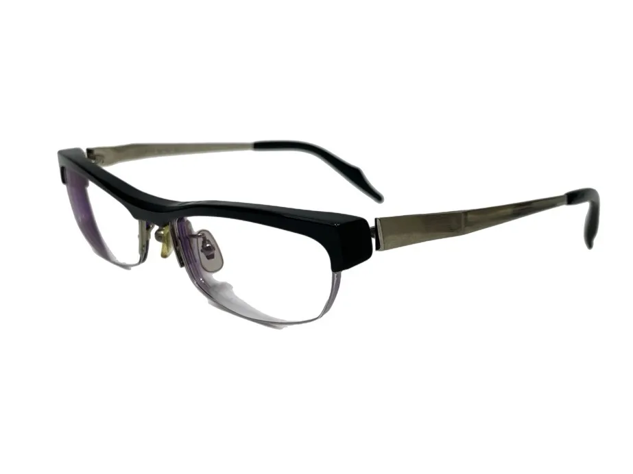 【中古】カネコメガネ 金子眼鏡 KANEKO OPTICAL SPIVVY SP-1097 パープルレンズ 眼鏡・サングラス ブラック 601goods-44