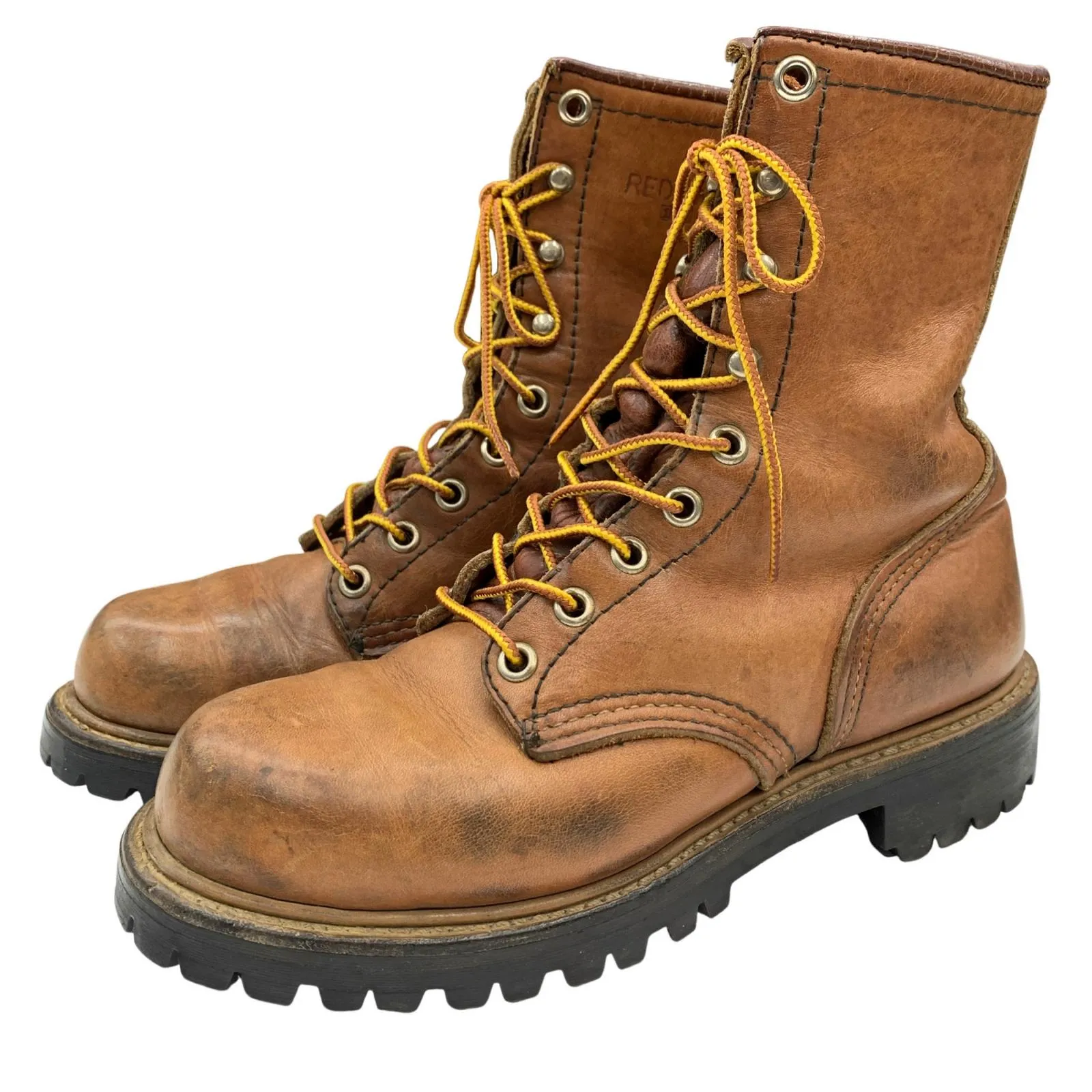 【中古】RED WING | レッドウィング 899 70年代 犬タグ MADE IN AMERICA  ロガーブーツ 22cm ブーツ 899 ブラウン 22cm【瀬戸大橋店】