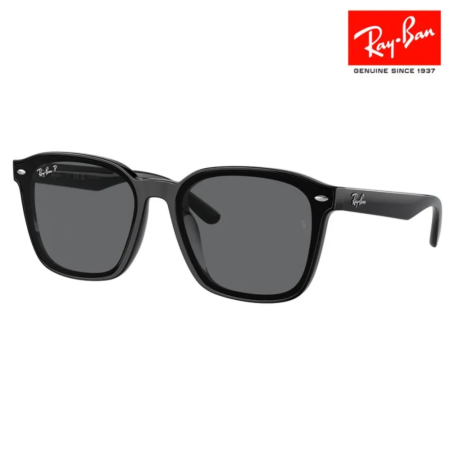 レイバン サングラス RB4392D 601/81 66 Ray-Ban アジアンフィット ベストセラー ウェリントン ボストン 偏光レンズ ドライブ 運転