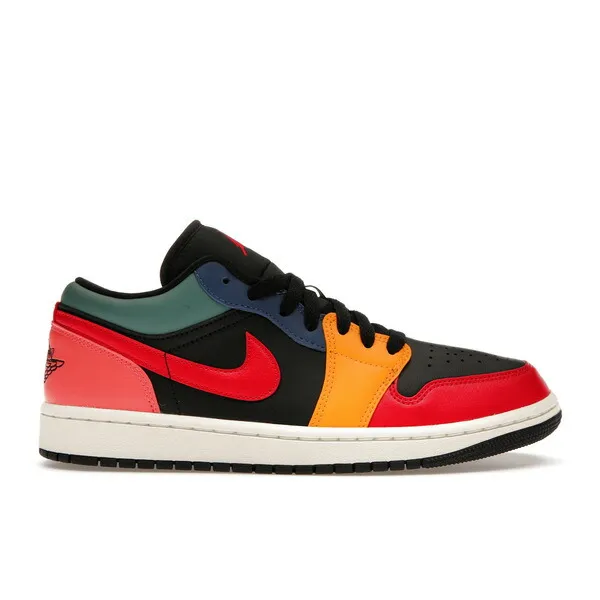 Jordan ジョーダン レディース スニーカー  【Air Jordan 1 Low SE Black Multi-Color (Women)】  サイズ US_6.5(23.5cm) Black/Taxi/French Blue/Fire Red