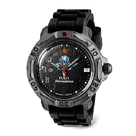 【並行輸入品】 Vostok | Komandirskie VDV 空挺部隊司令官 ロシア軍機械式腕時計 | ファッション | ビジネス | カジュアルメンズウォッチ | モデルシリーズ 288