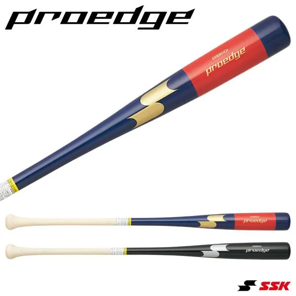 エスエスケイ（SSK） EBB8101 木製ノックバット プロエッジ フレアグリップ形状 proedge 練習用 野球