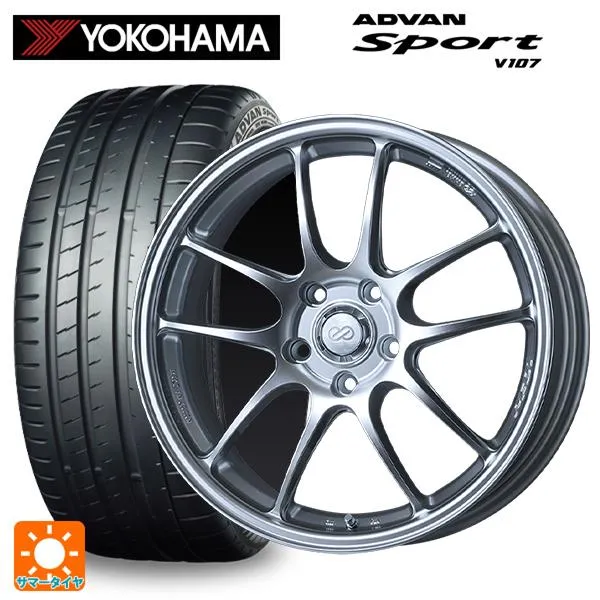スバル BRZ(ZD8)用 225/40R18 92Y XL ヨコハマ アドバンスポーツ V107 正規品 パフォーマンスライン PF01