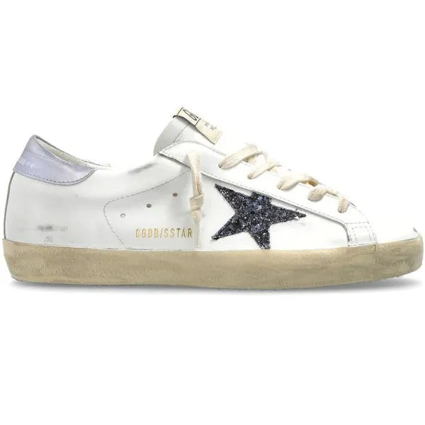 Golden Goose ゴールデングース レディース スニーカー Golden Goose Super-Star White Black Glicine (Women's) 【サイズ US_6(23.0cm)】