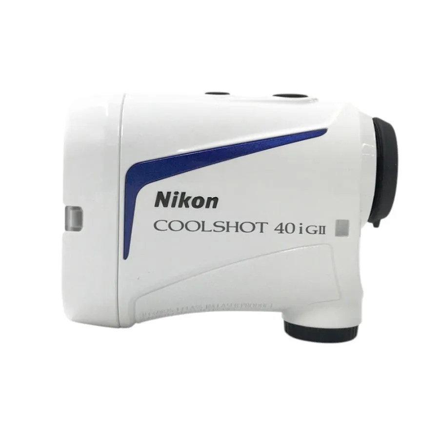 【美品】NIKON ニコン  レーザー距離計 スコープ COOLSHOT 40i G2  ホワイト系  ゴルフウェア